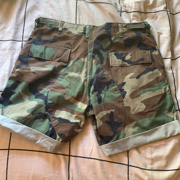 Tailored Camo Shorts Army Fatigue Camouflage - Picture 4 of 8